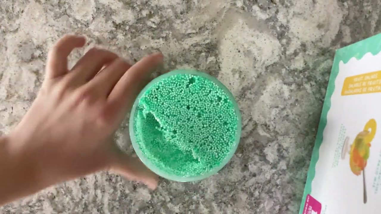 Parakeet slimes yummy bears crunch 