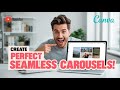 Stop Scrolling Fast - How to Create Seamless Instagram Carousel in Canva