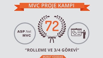 Mvc Proje Kampı 72 Rolleme & Sertifika Görevi 3/4