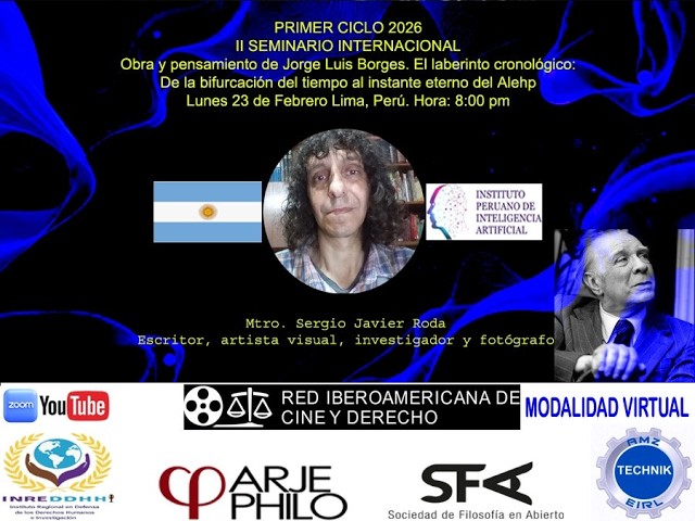 J. L. Borges. El laberinto cronológico: De la bifurcación del tiempo al instante eterno del Alehp