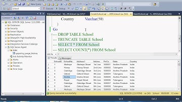 SQL Server DBA     SQL Server Agent 3 Update Example