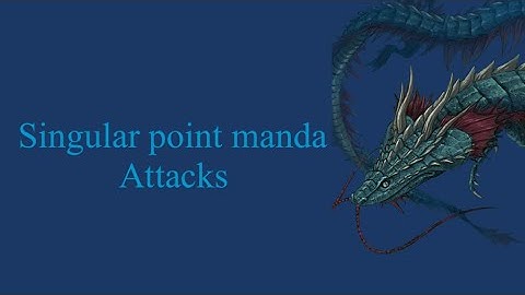 Singular point manda predictions! (Kaiju universe)