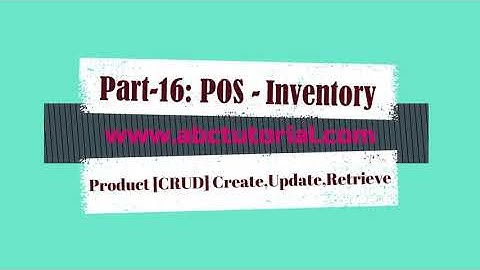 POS-16: Inventory and POS Product CRUD using asp.net MVC | CSharp