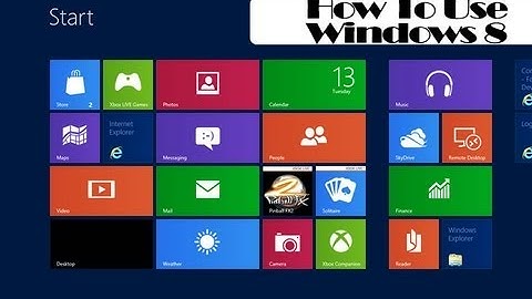 How to use Windows 8 with keyboard and mouse: its not that difficult!