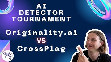 AI Detector Showdown: Originality.ai vs Crossplag | AI detection tool tournament