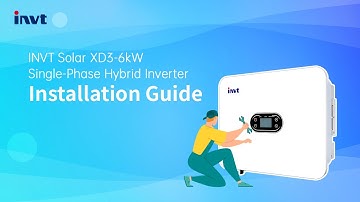 INVTSolar XD3-6kW Single-Phase Hybrid Inverter Installation Guide
