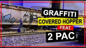 Graffiti Covered Hopper feat 2 Pac
