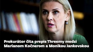 Nemám ďaleko k masovému vrahovi, píše Kočner Jankovskej (čítanie Threemy)
