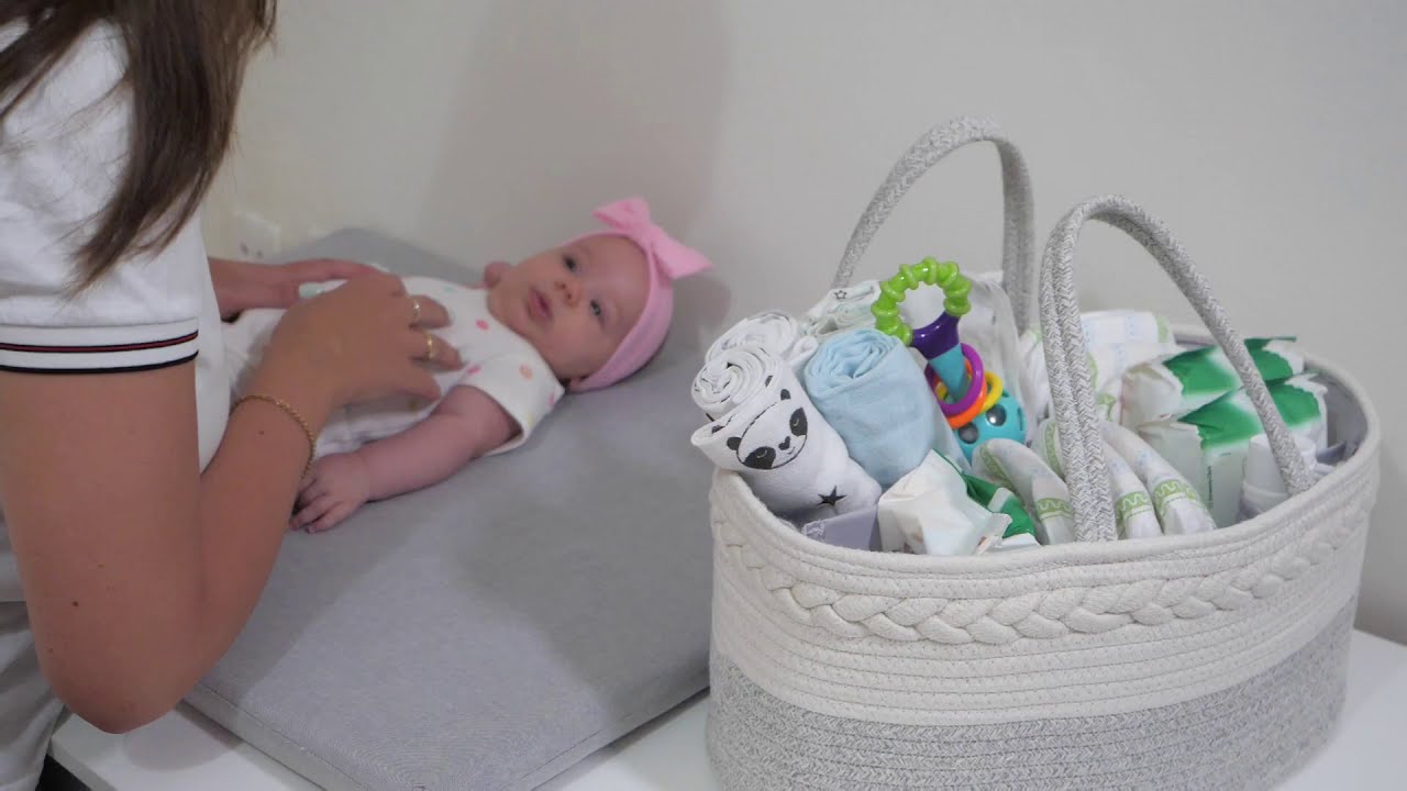 StarHug Baby Diaper Caddy Organizer – Baby Shower Gift Basket