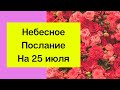 Небесное послание на 25 июля. Вдохновение.