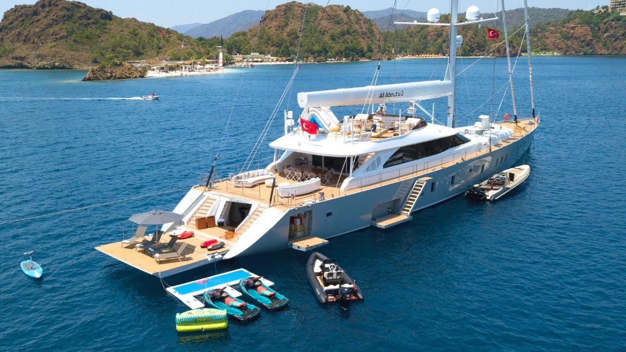 S/Y ALL ABOUT U2 | 49.99m ADA Yacht Works large volume sailing yacht for sale - World Cruiser Tour