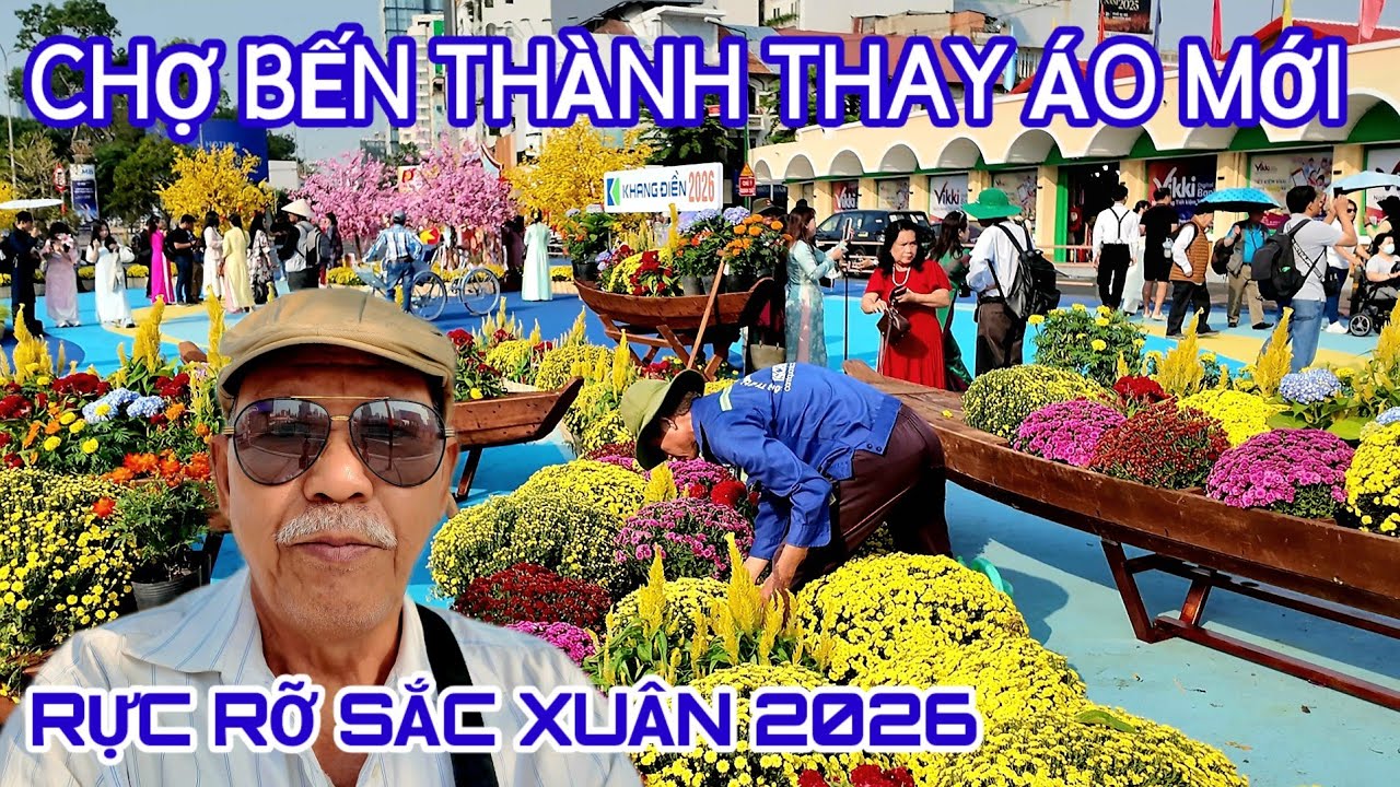 CHỢ BẾN THÀNH THAY ÁO MỚI, CÁC BẠN THẤY SAO