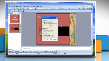 Microsoft® PowerPoint 2003: How to insert a movie into presentation on Windows® XP?