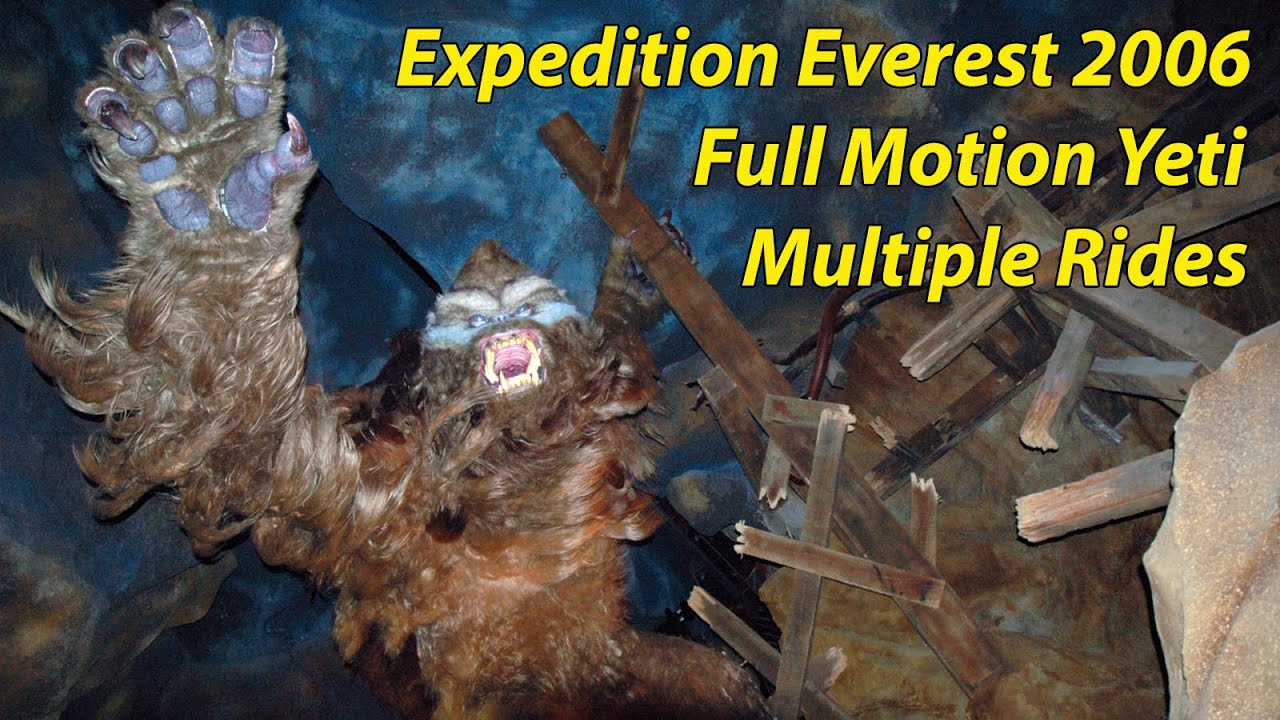 Expedition Everest 2006 w/ Working Yeti, All Effects - Multiple POV Rides,  Disney's Animal Kingdom 