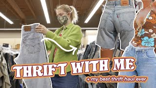 thrift with me for my BEST THRIFT HAUL EVER