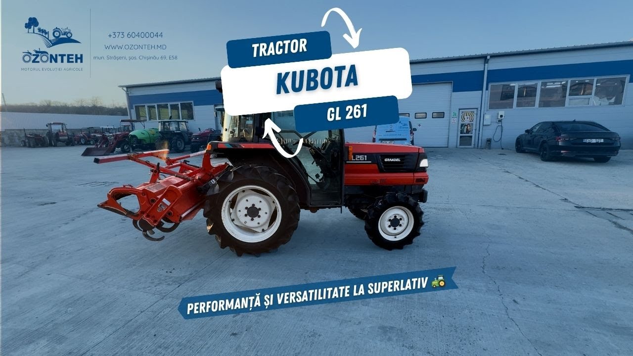 Tractorul Kubota GL 261 – Performanță și Versatilitate la Superlativ 🚜
