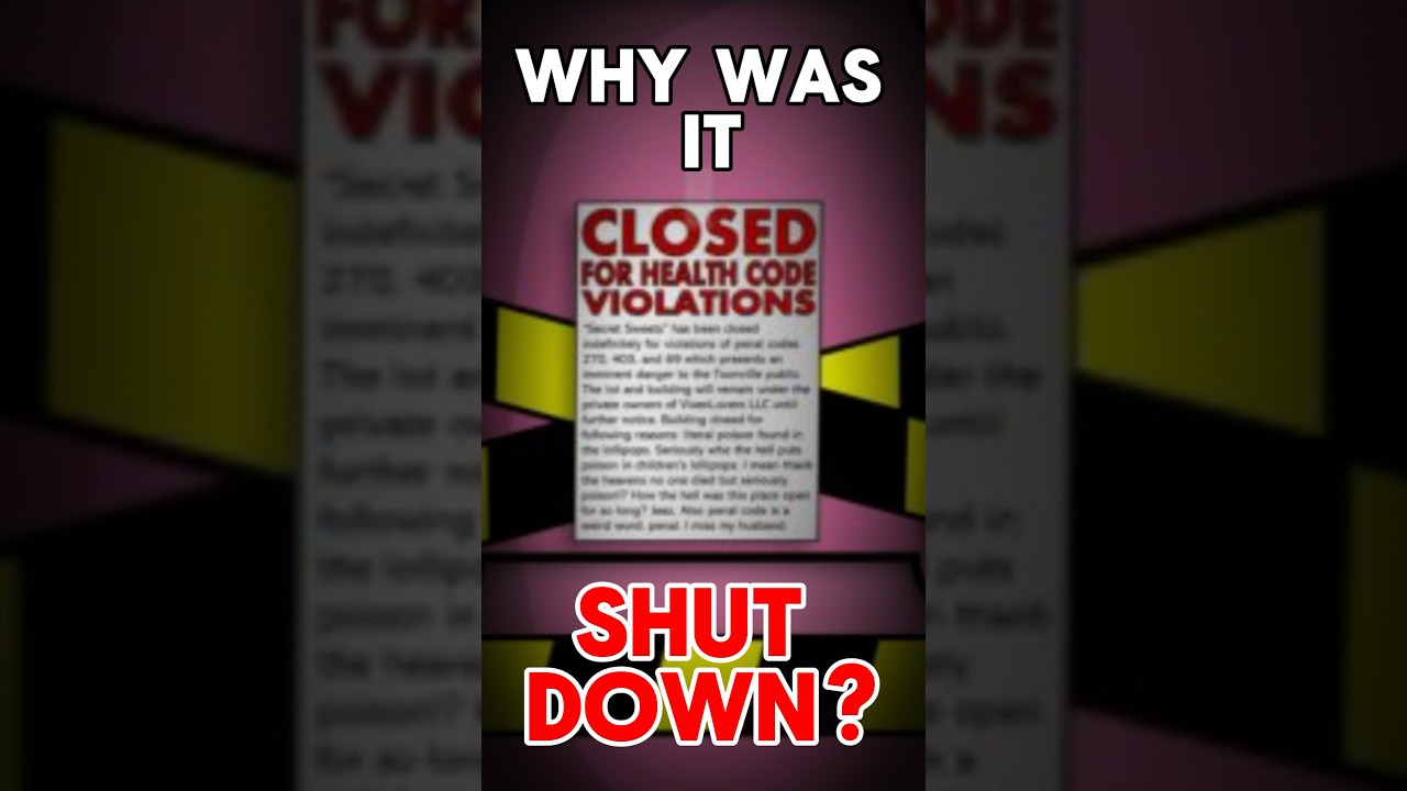 Why was Secret Sweets Shut Down in Toon Turf?