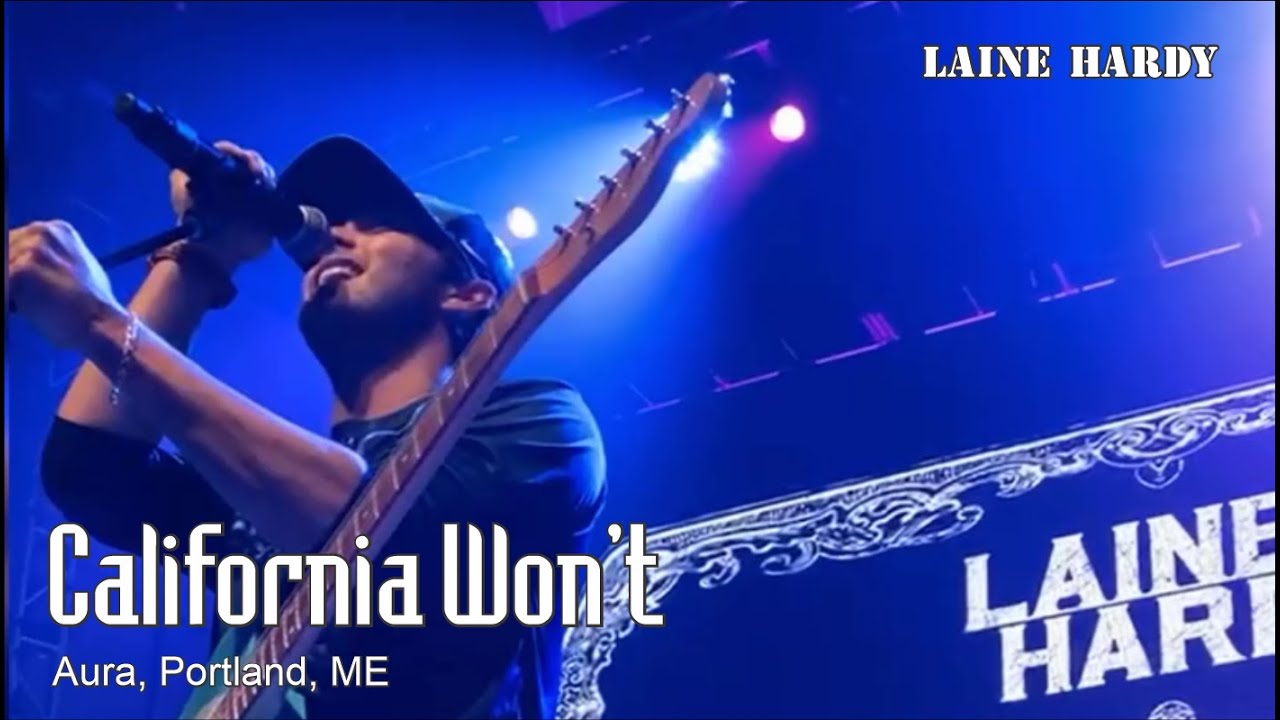 Laine Hardy California Won’t Laine at Aura, Portland, ME 11.14.2021