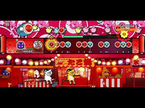 【太鼓の達人 PTB】Get Wild（おに・裏譜面）【オート動画】