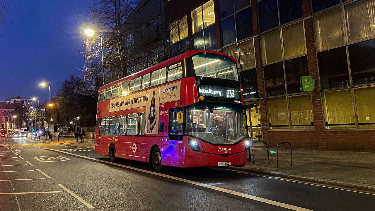 Throwback | Arriva London South - Wright Eclipse Gemini 3 Volvo B5LH on Route 333 (HV323 - LK17AKG)