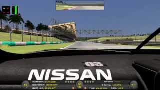 rFactor 2 Build 228 - Nissan GT-R GT1 at Malaysian GP