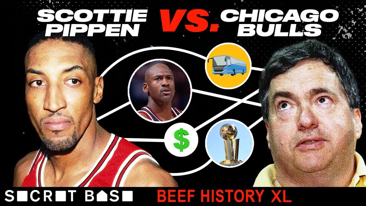 Veteran Scottie Pippen beefed with the Bulls because winning on a cheap