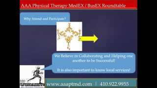 AAA Physical Therapy Roundtable in Columbia MD (Howard County)