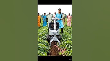 Future Farming in India 🚜 | AI Robot Sweet Potato Harvesting Technology