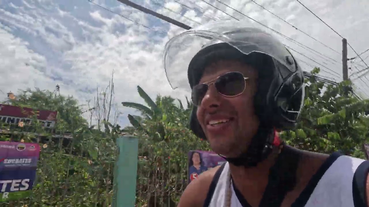 PALAWAN SANTA MONICA RIDING MOTORBIKE PHILIPPINES