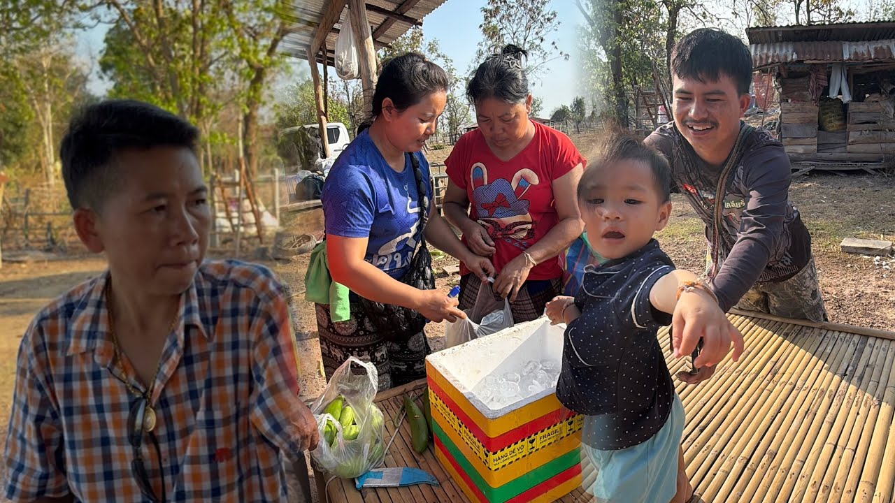 อ้ายสุดหล่อจะกลับไทยปะแล้ว//แม่ได้ไข่มดแดงมาฝาก