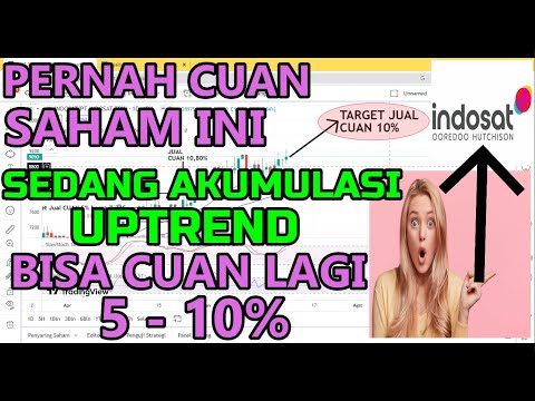 PERNAH CUAN SAHAM INI Analisa Saham ISAT Sedang AKUMULASI Rekomendasi Saham Untuk Pemula