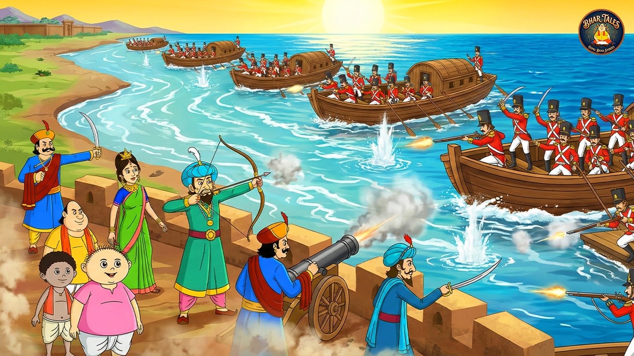 গোপাল দাদা এবং রাজা নিজেদের বুদ্ধিমত্তায় রাজ্যকে ব্রিটিশ সৈন্যদের হাত থেকে বাঁচালেন | Gopal Bhar |