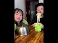 Most beautiful husband and wife eating challenge chinese culture