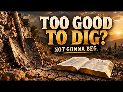 Too Good to Dig and Not Gonna Beg
