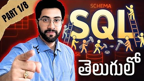 Part 1/8 - SQL Full Course | Telugu | Vamsi Bhavani