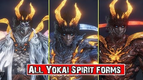 NIOH 2 All Yokai Transformations (Yokai Shift Showcase)