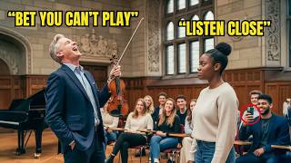 Teacher Mocked a Black Student With a Violin — But Her First Note Made the Class Go Silent