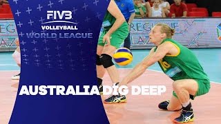 Australia dig deep