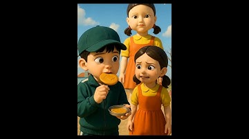 Squid Game Dalgona AI ASMR #squidgame #squidgame2 #ai #asmr