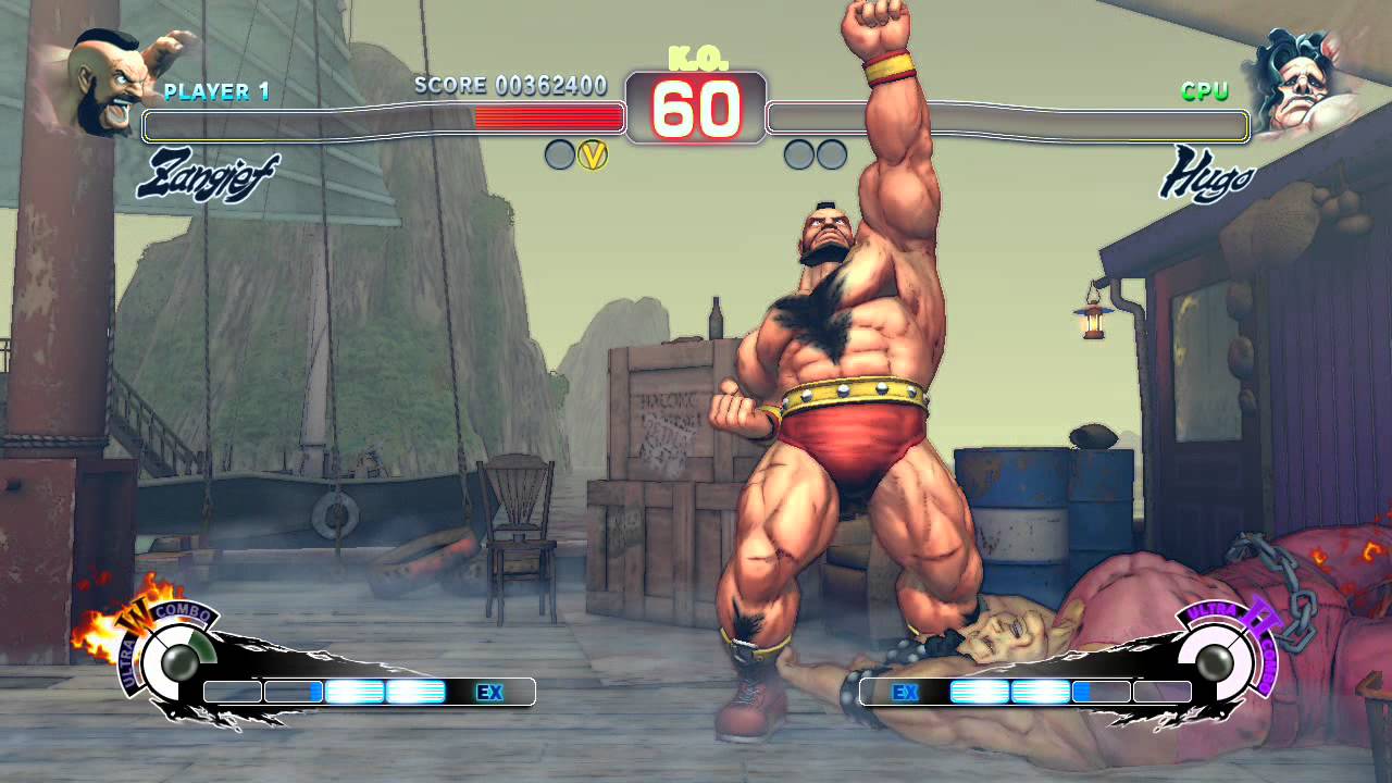 Ultra Street Fighter IV, battle, Zangief, Hugo.