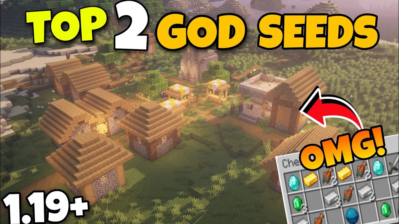 Top 2 God Seeds For Minecraft pe 1.19+ Pocket Edition And Bedrock ...