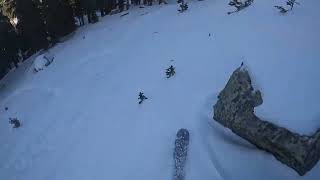 Terrain traps... #lifewithoutinternet #skiing #mountains