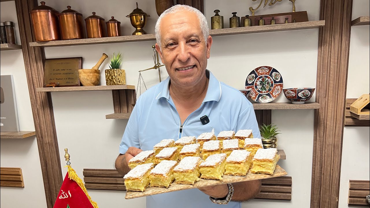 حلوى أخرى من الزمن الجميل ميلفوي نابوليتان سهلة التحضير فيها قرمشة و رطوبية مزيج يعطينا لذة لا تقاوم