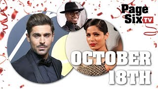 Ne-Yo and Zac Efron share an October 18th birthday