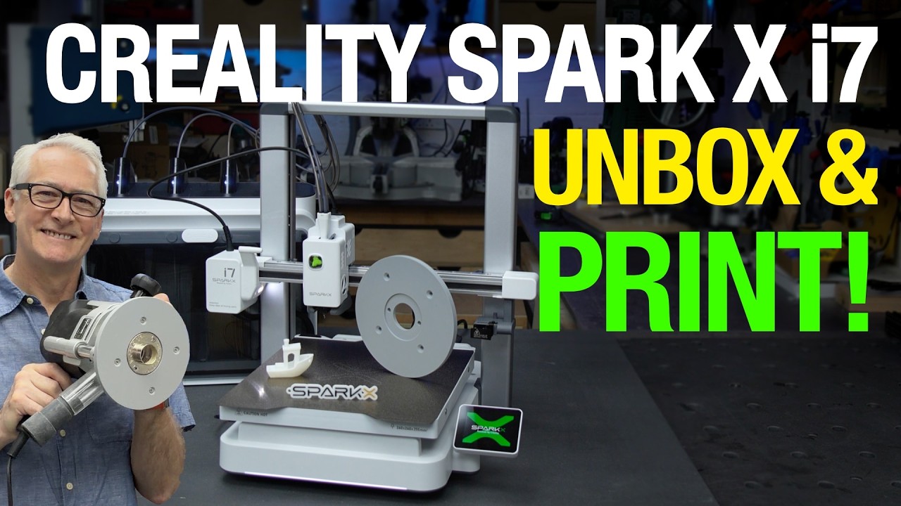 Creality SparkX i7 - Easy 3D Printing!