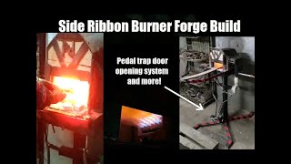 DIY The Best Blacksmith ribbon burner forge Build