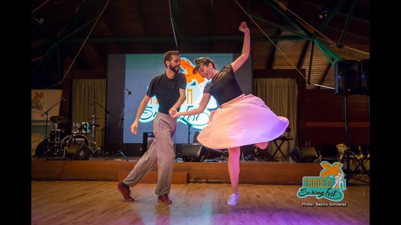 GERARD NEVOT & ANNA PORTELL SHOWCASE IN TANDEM SWINGFEST 2018