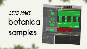 making a botanica sample!
