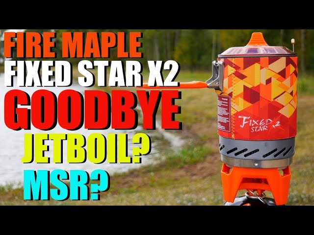 Fire Maple X2 Jetboil alternate camp stove