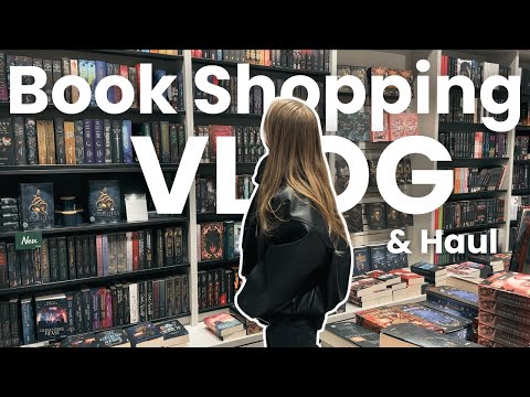 come book shopping with me (& book haul)📚 | book shopping vlog
